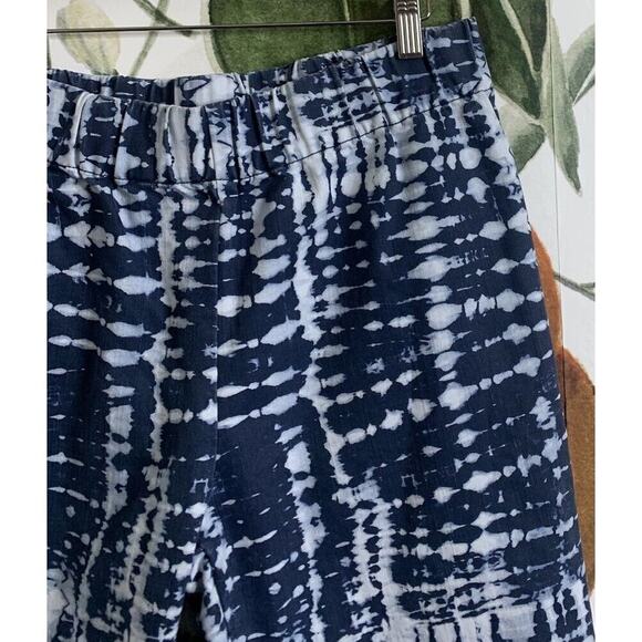 Soft Surroundings Large Tie Dye Blue Pull on Jeans Cotton Blend - Picture 5 of 7